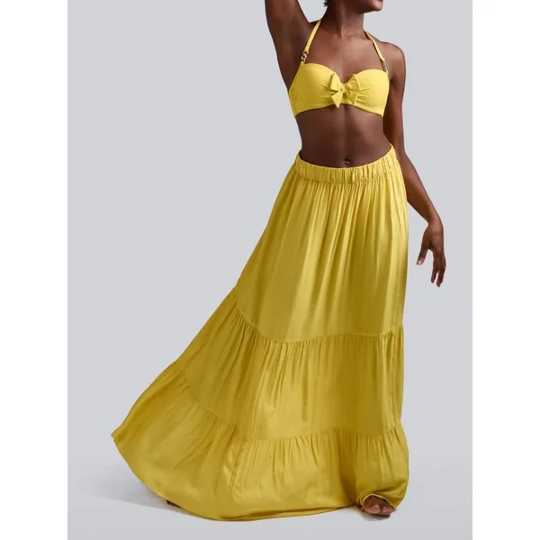 Maillots de bain Marlies Dekkers Sunglow jaune vêtement de plage