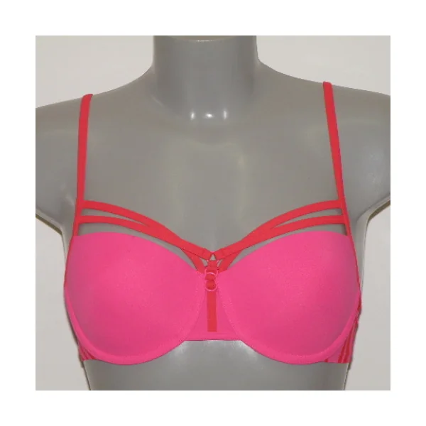 Maillots de bain Marlies Dekkers Ta Moko rose/rouge haut de bikini préformé