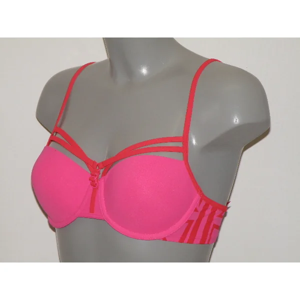 Maillots de bain Marlies Dekkers Ta Moko rose/rouge haut de bikini préformé