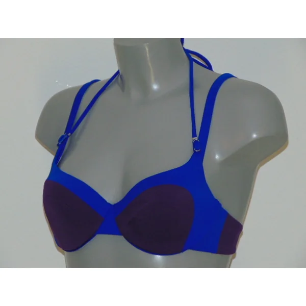 Maillots de bain Marlies Dekkers Tioman bleu haut de bikini préformé