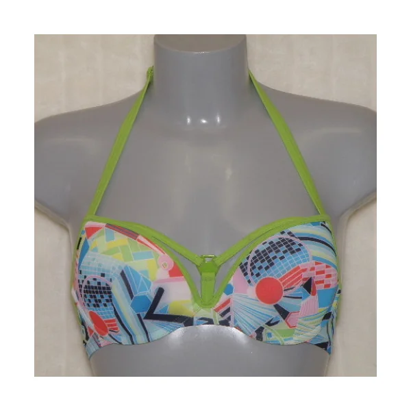 Maillots de bain Marlies Dekkers Yellow Submarine print/vert haut de bikini préformé