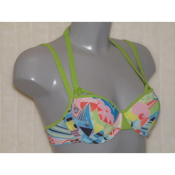 Maillots de bain Marlies Dekkers Yellow Submarine print/vert haut de bikini préformé