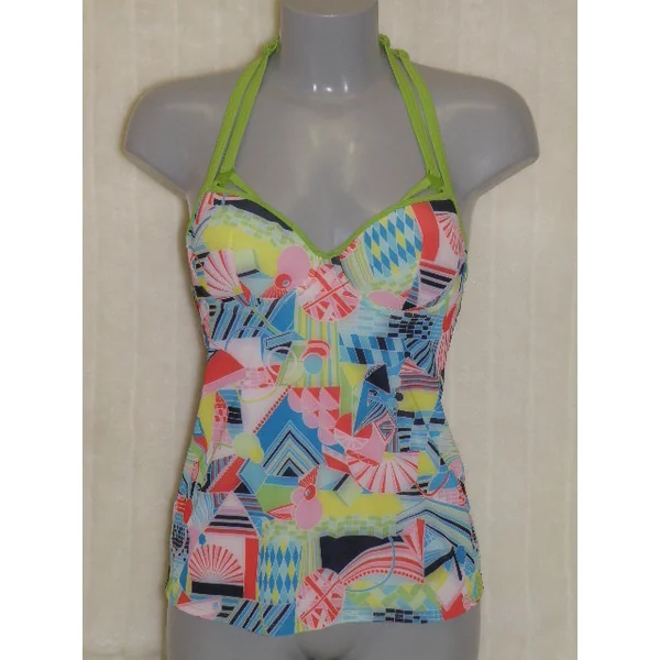 Maillots de bain Marlies Dekkers Yellow Submarine print/vert tankini top