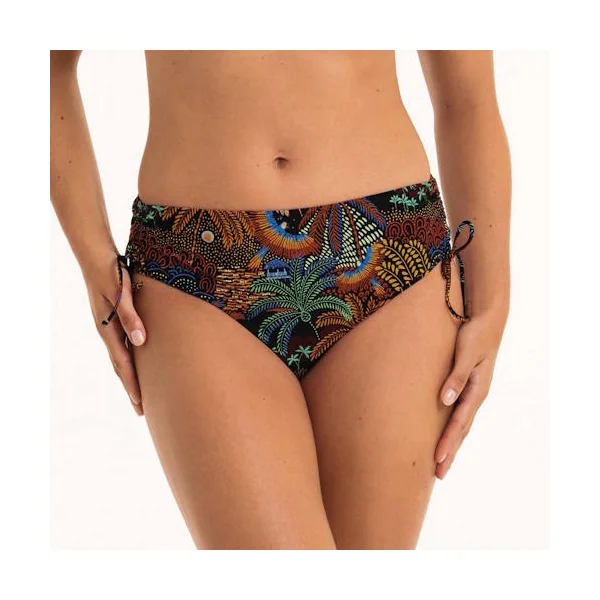 Maillots de bain Rosa Faia Anny noir/print slip de bikini