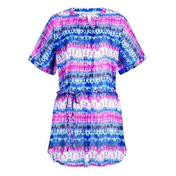 Maillots de bain Rosa Faia Bajo bleu/rose tunique