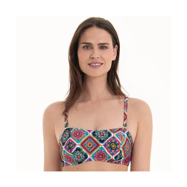Maillots de bain Rosa Faia Bella multicolore haut de bikini préformé