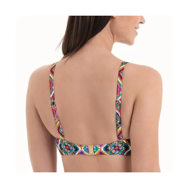 Maillots de bain Rosa Faia Bella multicolore haut de bikini préformé