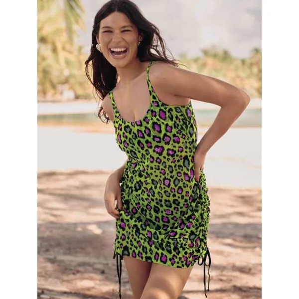 Maillots de bain Rosa Faia Capri vert tunique