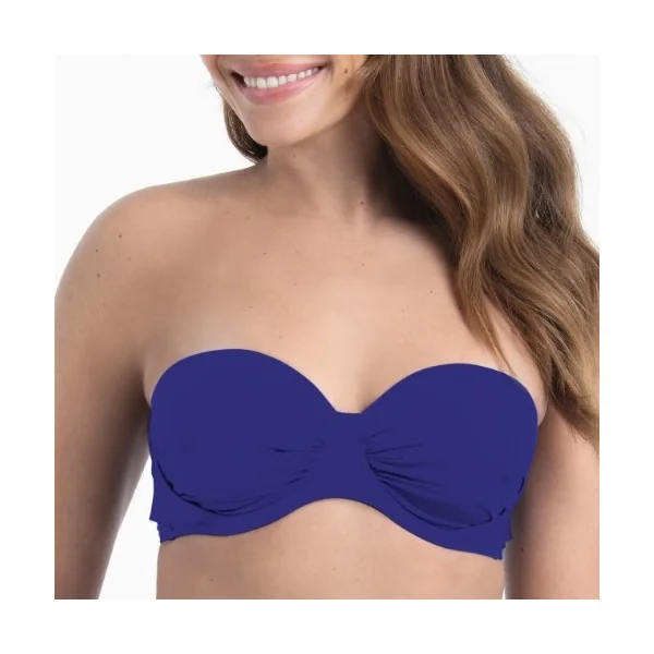 Maillots de bain Rosa Faia Catalina bleu haut de bikini préformé
