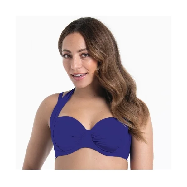 Maillots de bain Rosa Faia Catalina bleu haut de bikini préformé