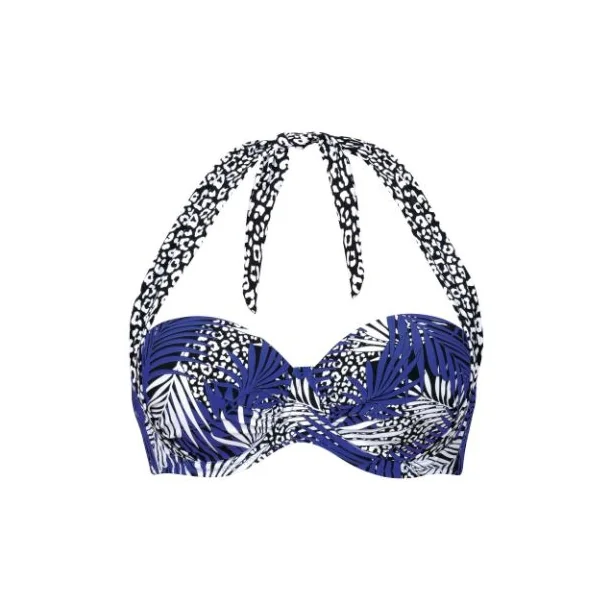 Maillots de bain Rosa Faia Catalina noir/blanc haut de bikini préformé