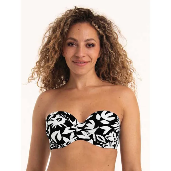 Maillots de bain Rosa Faia Catalina noir/blanc haut de bikini préformé