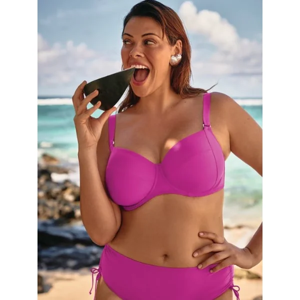 Maillots de bain Rosa Faia Ive rose slip de bikini