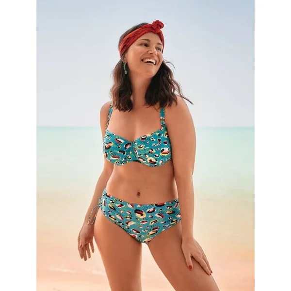 Maillots de bain Rosa Faia Ive turquoise slip de bikini