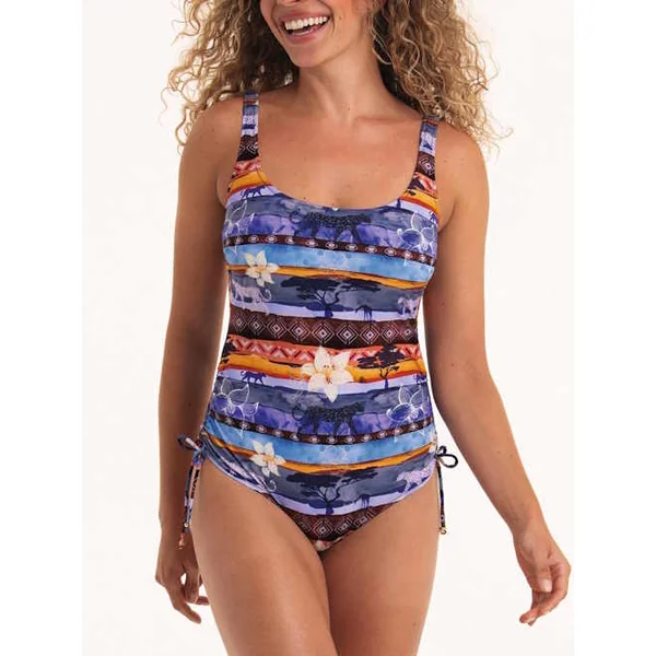 Maillots de bain Rosa Faia Jessy violet/print maillot de bain