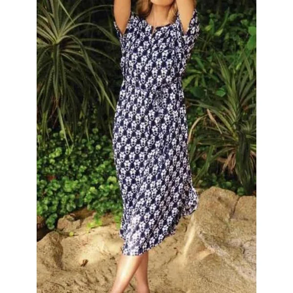 Maillots de bain Rosa Faia Kekepa bleu/blanc robe de plage
