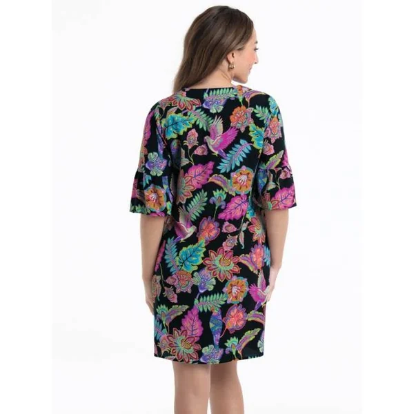 Maillots de bain Rosa Faia Loja noir/print tunique