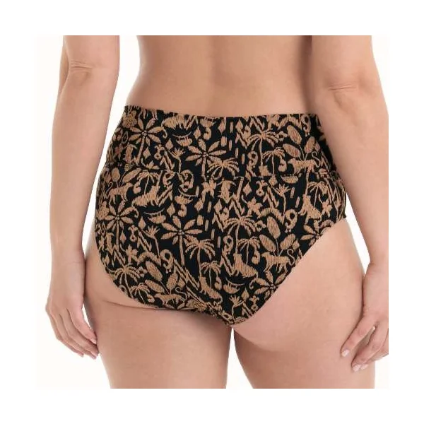 Maillots de bain Rosa Faia Lorena noir/brun slip de bikini