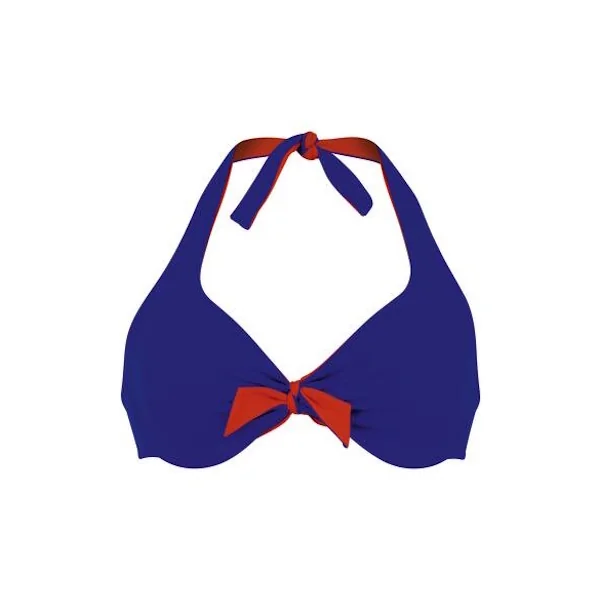 Maillots de bain Rosa Faia Loretta bleu haut de bikini préformé