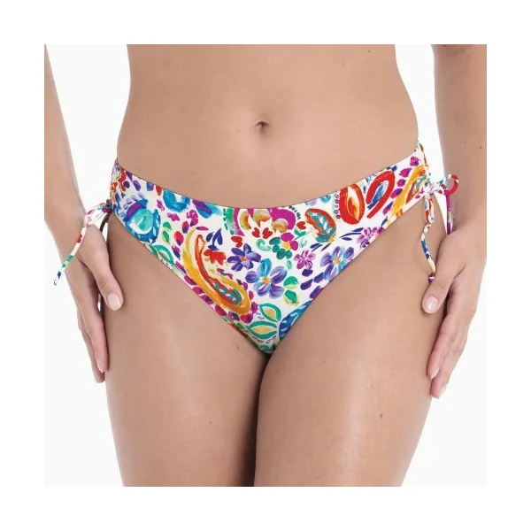 Maillots de bain Rosa Faia Lorie blanc/print slip de bikini
