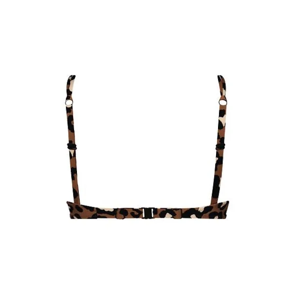 Maillots de bain Rosa Faia Lucia marron haut de bikini préformé