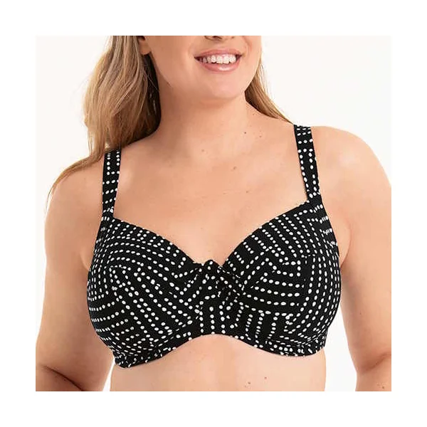 Maillots de bain Rosa Faia Luna noir soutien-gorge bikini corbeille