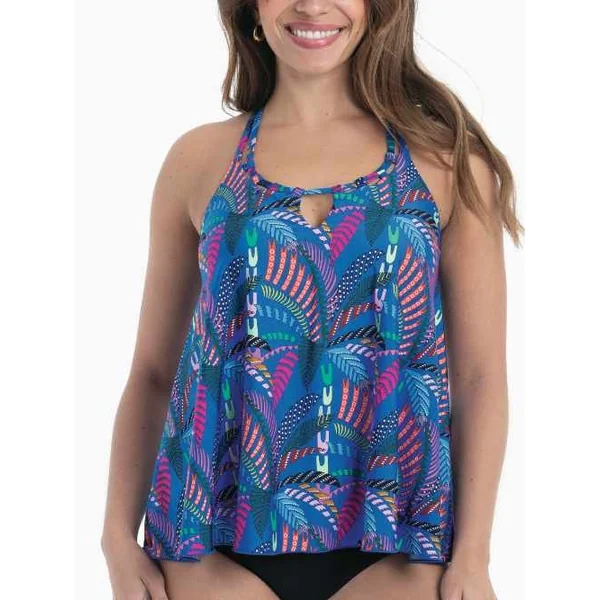 Maillots de bain Rosa Faia Mabel bleu tankini top