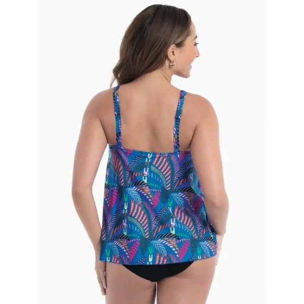 Maillots de bain Rosa Faia Mabel bleu tankini top