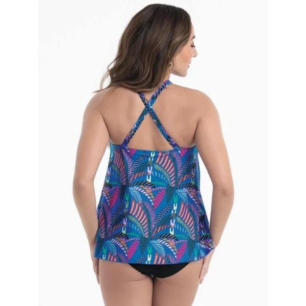 Maillots de bain Rosa Faia Mabel bleu tankini top