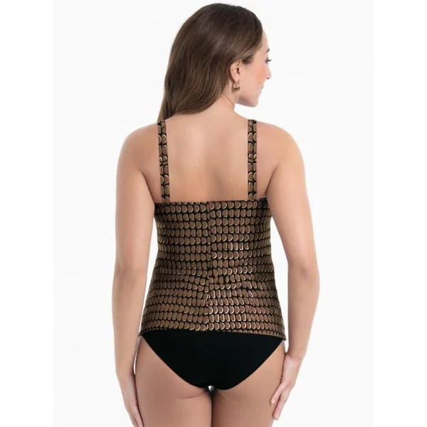 Maillots de bain Rosa Faia Maily noir tankini top