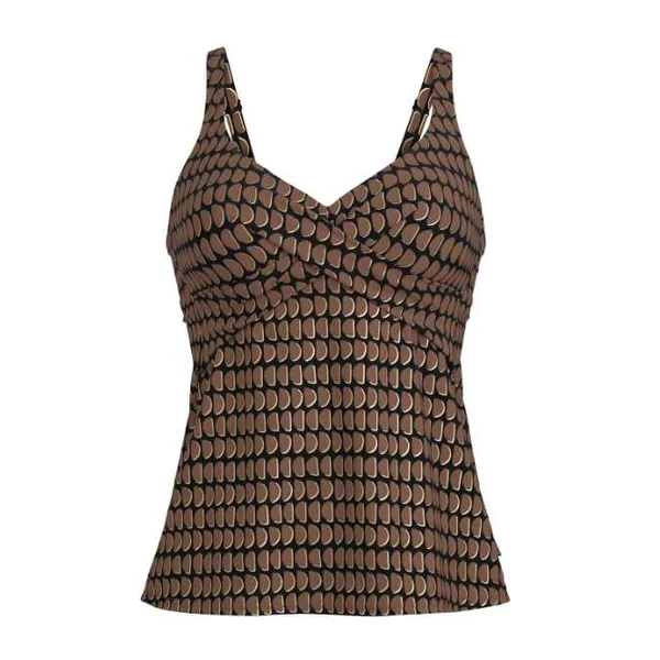 Maillots de bain Rosa Faia Maily noir tankini top