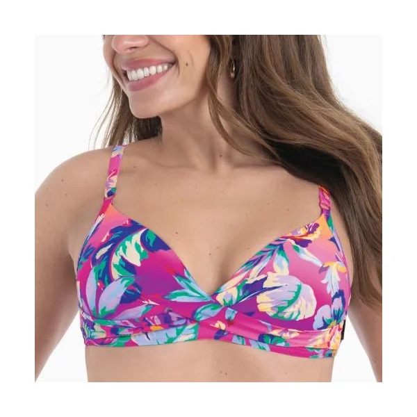 Maillots de bain Rosa Faia Maja rose haut de bikini préformé