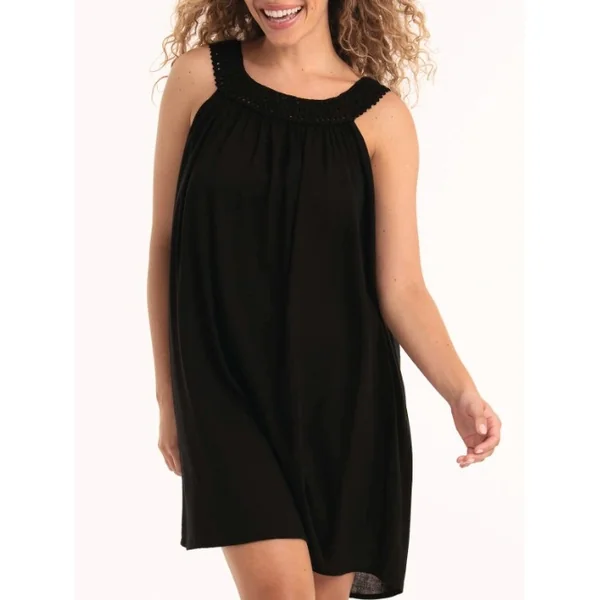 Maillots de bain Rosa Faia Majuli noir robe de plage