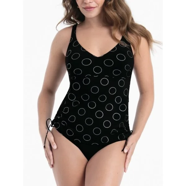 Maillots de bain Rosa Faia Malaika noir tankini top