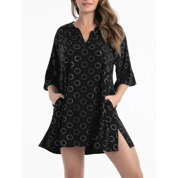Maillots de bain Rosa Faia Manihi noir robe de plage