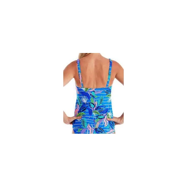 Maillots de bain Rosa Faia Noemi bleu/print tankini top