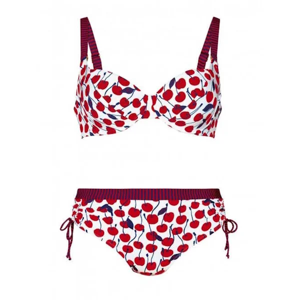 Maillots de bain Rosa Faia Rubina blanc/rouge set