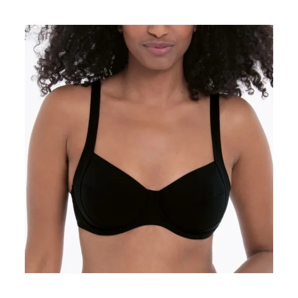 Maillots de bain Rosa Faia Sibel noir soutien-gorge bikini corbeille