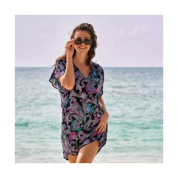 Maillots de bain Rosa Faia Sola noir robe de plage