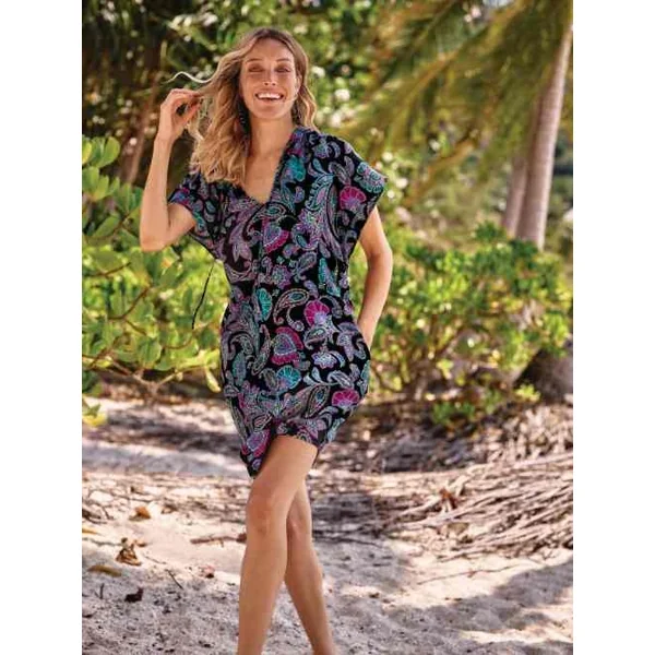 Maillots de bain Rosa Faia Sola noir robe de plage