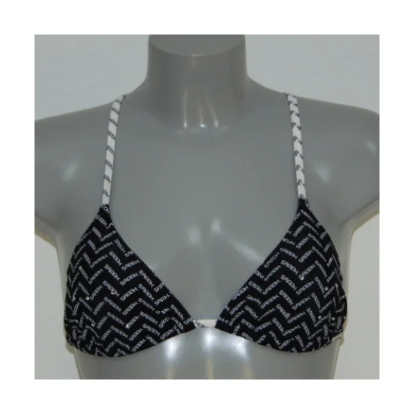 Maillots de bain Sapph Painted Lady blanc/print haut de bikini préformé