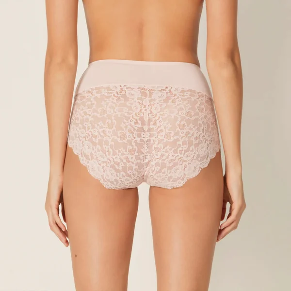 Marie Jo - Culotte gaine avec dentelle Rose Perle Medium Studio