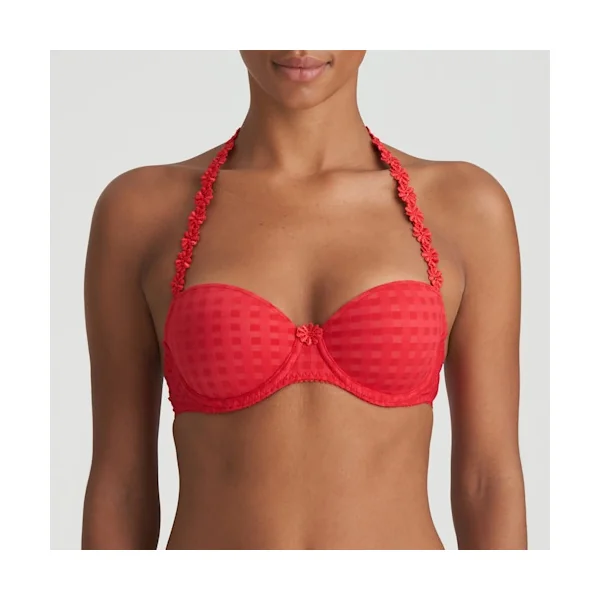 Marie Jo - Soutien-gorge balconnet 32 (70) D Scarlet Rouge Avero