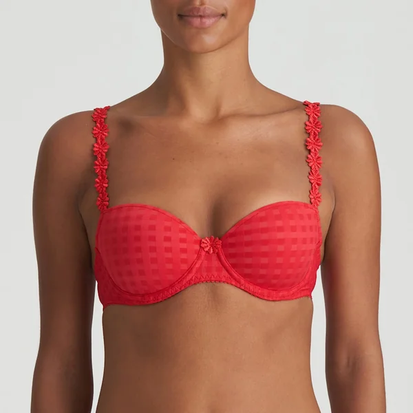 Marie Jo - Soutien-gorge balconnet 38 (85) C Scarlet Rouge Avero