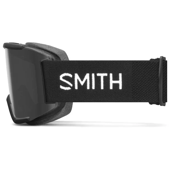 Masque de Ski Smith Squad Black Chromapop Sun Red Mirror + Yellow