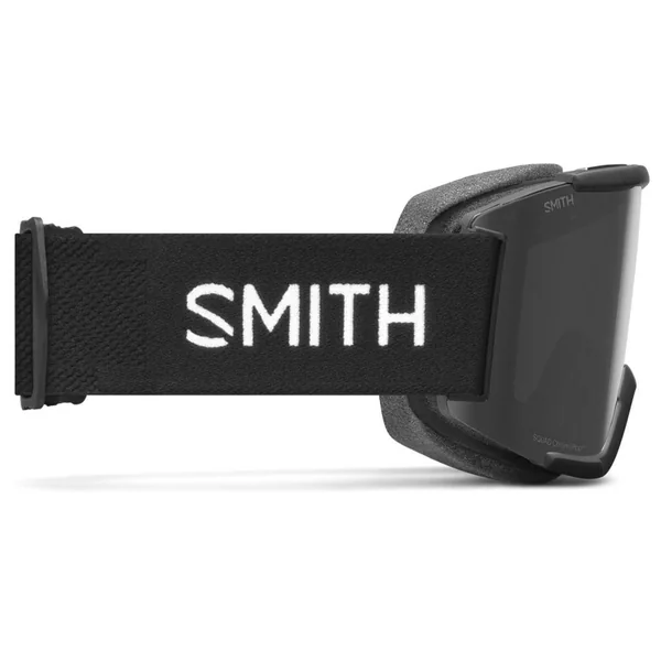 Masque de Ski Smith Squad Black Chromapop Sun Red Mirror + Yellow