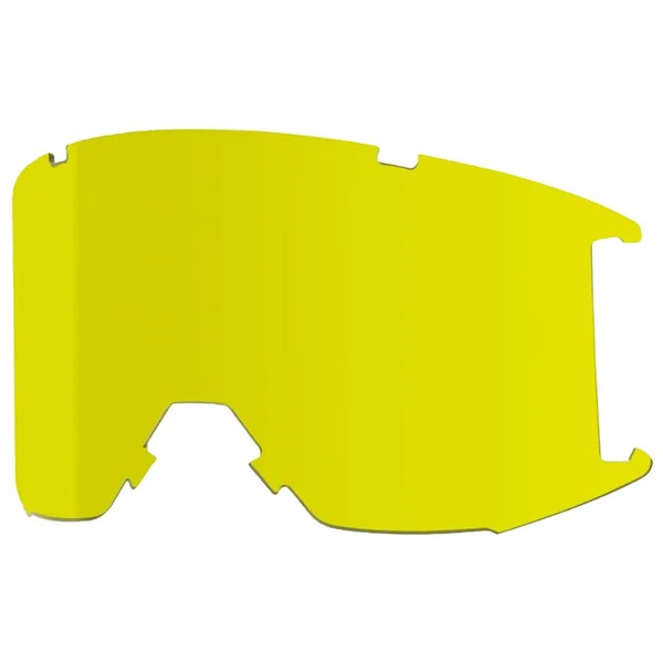 Masque de Ski Smith Squad Black Chromapop Sun Red Mirror + Yellow