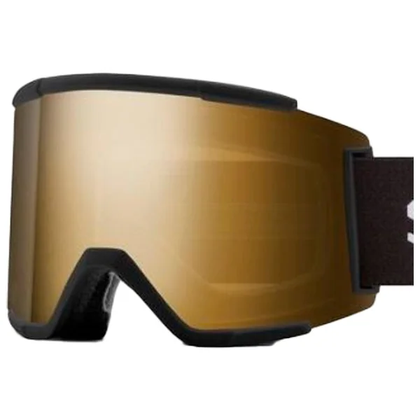 Masque de Ski Smith Squad Xl Black Chromapop Sun Black Gold + Chromapop Storm Rose Flash