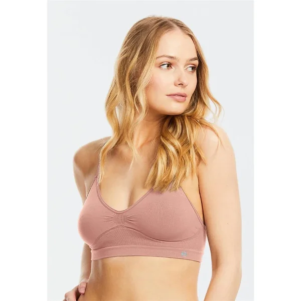 Miel - Brassière sans cerceau Racerback Tea Rose M/L