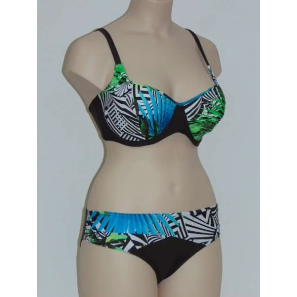 Mila Compostela marron/print set